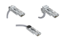Industrial RJ45 Plugs and Cable Assemblies with Straight, 45 deg and 90 deg Cable Exit Options